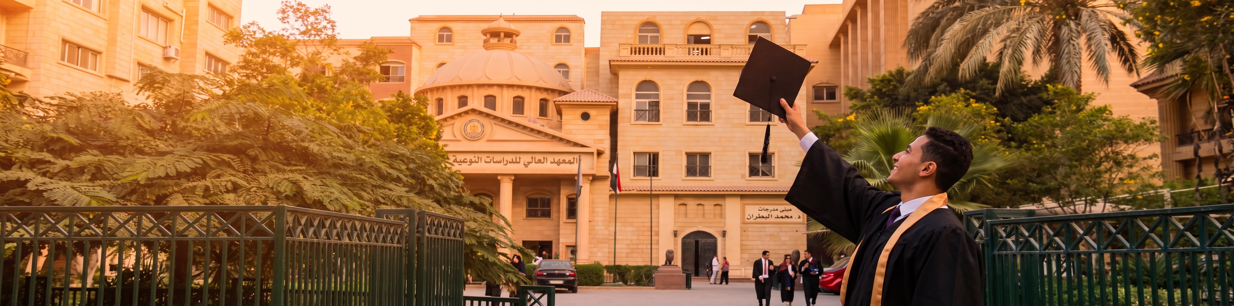 المعهد العالي للدراسات النوعية بالهرم يحقق تقييمًا مؤسسيًا بنسبة 97.4%