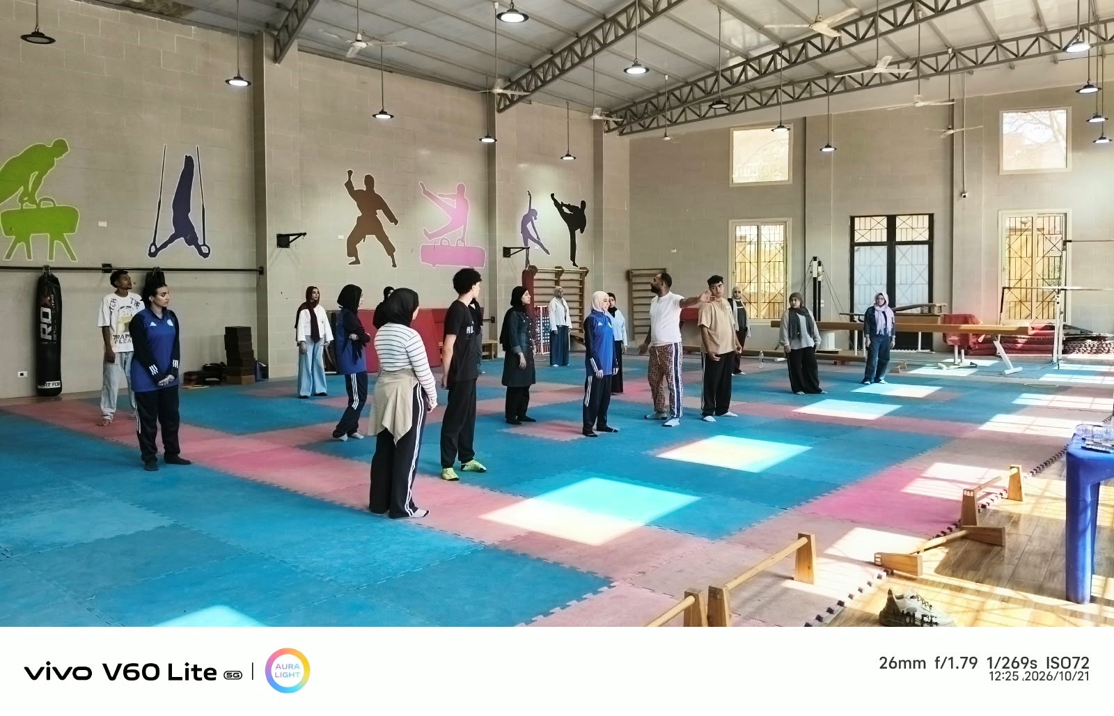 بروفة فنون شعبية