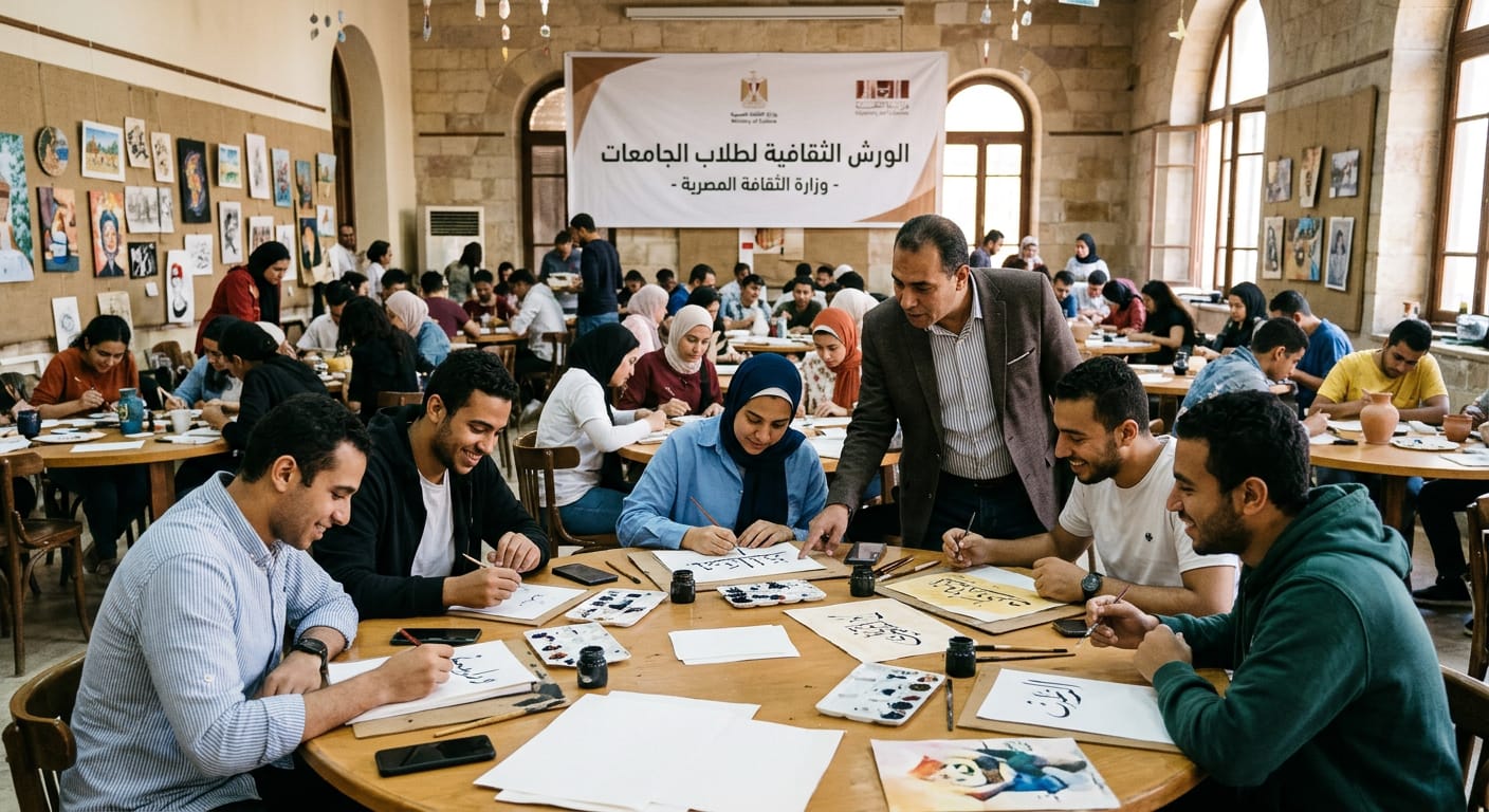 تعقد وزارة التعليم العالي ورش عمل للتدريب علي اساسيات المجالات الثقافية
